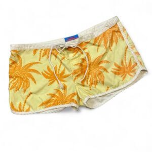 Poseidon Board Shorts Palm Tree Print Swim Shorts Juniors Size 11
